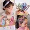 Mode Mat Bloem Hoofdbanden Voor Vrouwen Meisjes Antislip Haarband Elastische Vlinder Haar Hoepel Band Kinderen Kinderen Haaraccessoires