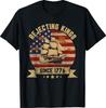 Rejecting Kings Since 1776 Vintage Patriotic USA T-Shirt