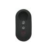 3 Buttons Silicone Car Key Case Cover For Fiat 500 Flip Folding Remote Key Shell For Fiat Punto Panda Car Accessories