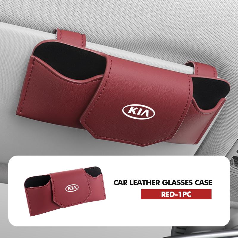 Car Glasses Clip Sun Visor Eyeglasses Magnetic Sunglasses Clip For KIA Rio K5 K2 Sportage Ceed Sorento Picanto Stinger Soul Wspy00