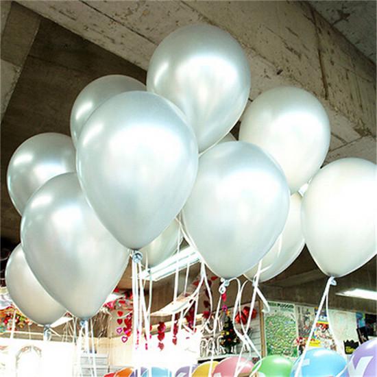 10 ks Latexové balóny s červeným srdcom Balón k narodeninám Balón k narodeninám Dekorácie na detskú svadbu Balónik