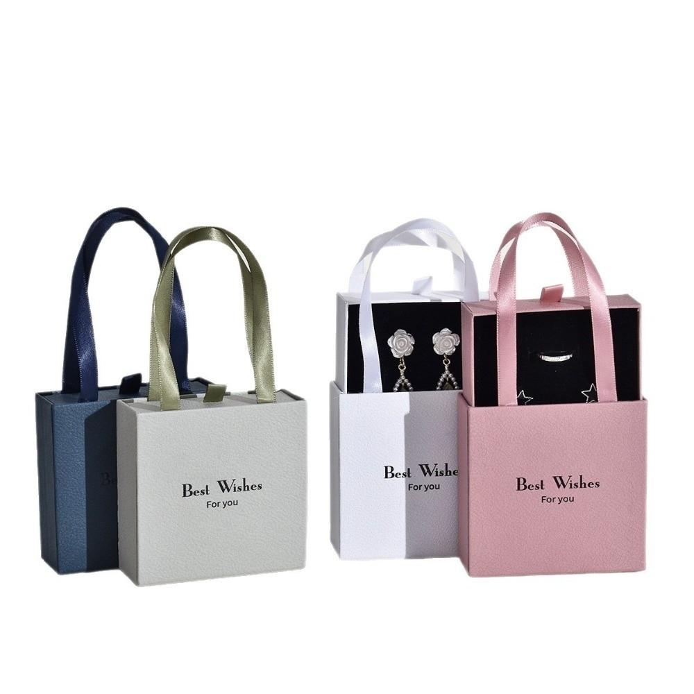 Pull-Out Drawer Jewelry Gift Boxes Jewelry Packaging Box for Necklace Ring Earrings and Bracelet