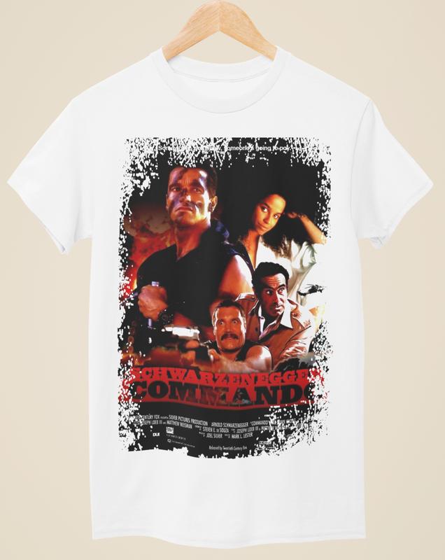 Commando - Movie Poster Inspired Unisex White T-Shirt