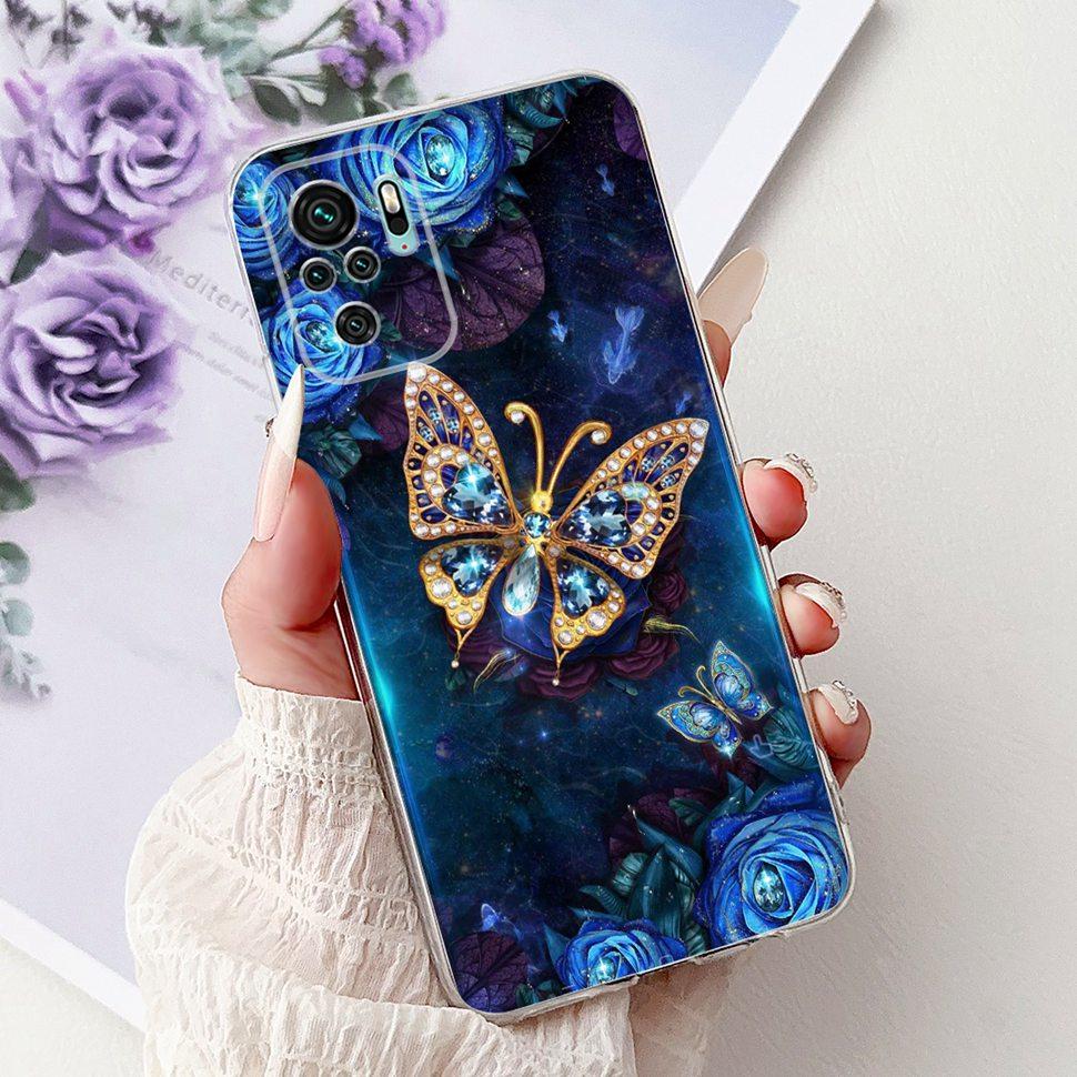 Colorful Pattern Case For Xiaomi Redmi Note 10 4G Ultra Slim Soft Silicone Case For Redmi Note 10 10S Note10 Note10S Cover Coque