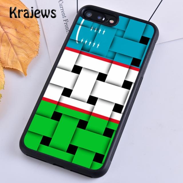 Krajews Usbekistan Flagge Handyhülle Cover Für iPhone 17 Air 16 15 14 plus 11 12 13 pro max Hülle Shell Fundas