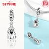 Coppercharms Ghost&Pumpkin New Halloween Party Luminous Beads Fit Original Bracelet Diy Jewelry Gifts For Women