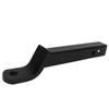 Trailer Hitch Ball Mount 430mm Long Forged Steel 6000 Lbs High Strength Extension Ball Mount for 2in Receiver