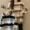 2026 New  Spring/Autumn Women's Loose-fitting T-shirt Long-sleeved Thin Retro Sweatshirt Women's Slimming Top