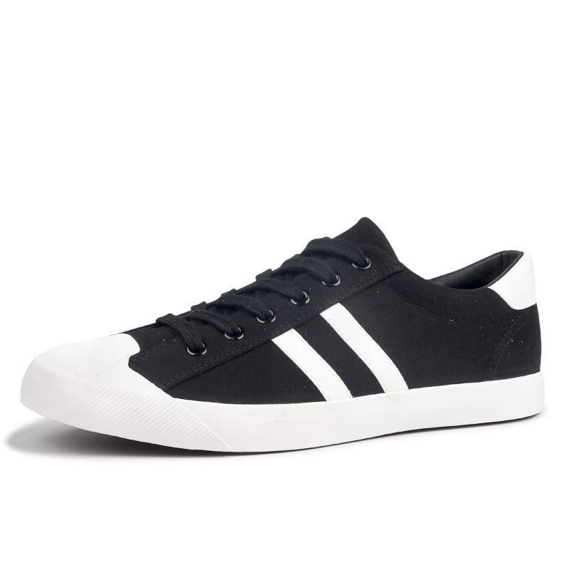 Spring Canvas Shoes Men's White Shoes Low Top Flat Cloth Shoes Korean Style Trendy Versatile Cloth Shoes Men's Shoes