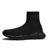 Winter Velvet High Top Sneakers Men Women Classic Black Fur Men's Casual Sneakers Fashion Knit Slip-on Women's Sports Shoes
