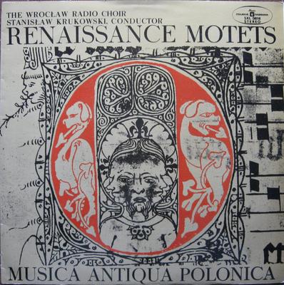 LP Record CHR POLSKIEGO RADIA WE WROCAWIU  Motety Renesansowe SXL0818 Polskie Nagrani Poland Classical Used