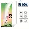 3 Stück Hartglas für Samsung Galaxy A17 A16 A15 A14 A07 A06 A05S Galaxy A56 A55 A54 A34 A35 5G S25 S24 S23 S21 S20 FE Vollständiger Displayschutz