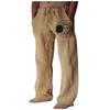 Solid Casual Loose Mens Fashion Color Comfortable Trousers Cotton Linen Printed Trousers
