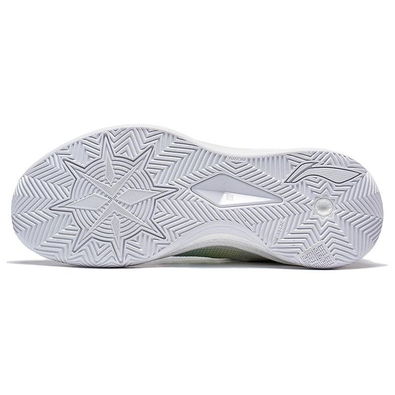 LiNing Blade 3 V2 Rainbow Durable Breathable Low-Top Basketball Shoes Unisex Sneaker Fluorescent-White Yellow ABAT057-4