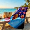 Christmas Beach Towel Soft Durable Quick-Dry Comfortable Lightweight Suitable for Sports, Travel, Swimming, Yoga, Bathroom, Beach, And Pool