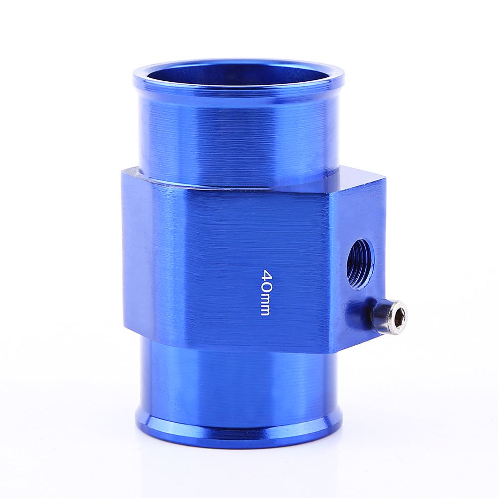 Metal Car Water Temp Joint Pipe Hose Temperature Sensor Adapter Blue