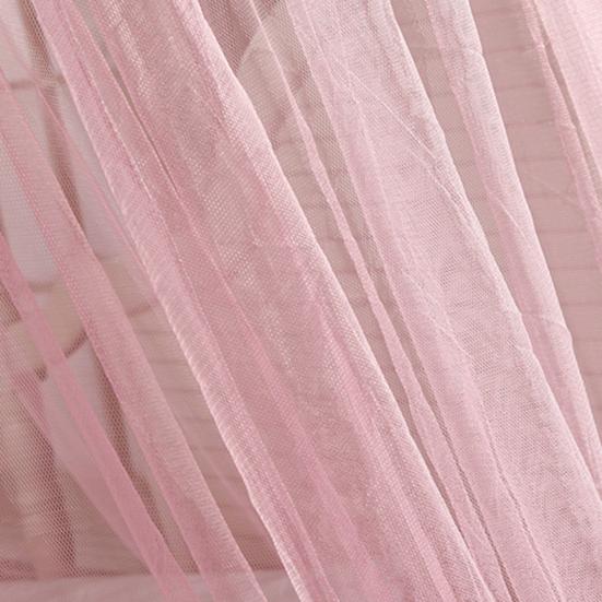 Tenda sicura traspirante leggera elegante traslucida in pizzo a rete per letto per l'arredamento
