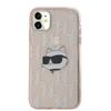 Karl Lagerfeld Klhcn61Hklpchp Iphone11 / Xr 6.1 Pink Hardcase Iml Choupette Head & Monogram