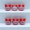 Cute Little Rabbit Glazed Ceramic Beads for DIY Jewelry and Accessories