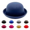 Parent-child Bowler Hat Imitation Woolen Cashmere Woolen Hat Cute Cosplay Doll Prop Hat