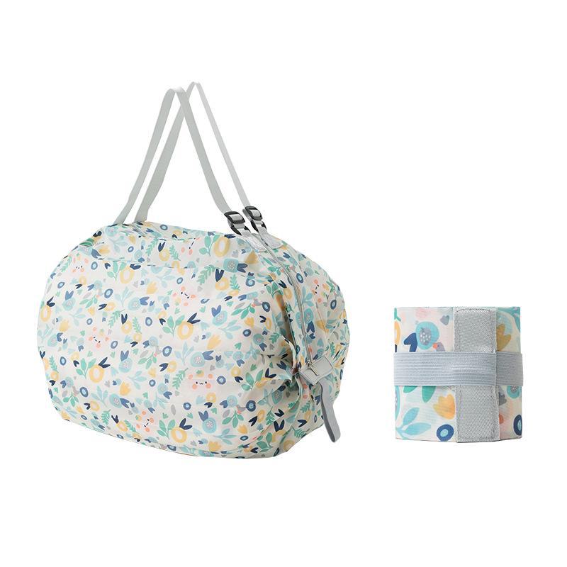 Foldable, Portable, Thick, Eco-Friendly Shoulder Shopping Bag CLE