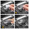 3D Metal Car Emblem Logo Decorative Stickers Badge Decal Interior Styling For Opel Insignia Astra Antara Meriva Zafira H G Corsa