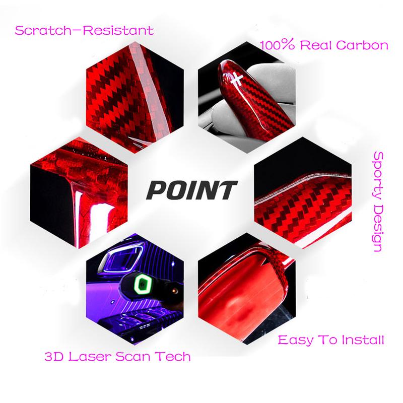 For Hyundai Tucson NX4 2025 2026 Black Red Real Carbon Fiber Steering Wheel Shift Paddle Shifter Extension Accessories