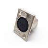 3-Core, 4-Core, 5-Core XLR Metal Panel Mount Socket: Male & Female Audio Connectors