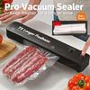 Automatic Small Food Vacuum Sealer Machine Premium Compact Food Packaging Plastic Sealers for Cooked Food Preservation