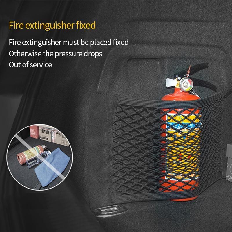 Mesh Trunk Car Organizer Net Goods Universal Storage Rear Seat Back Stowing Tidying Auto Accessories