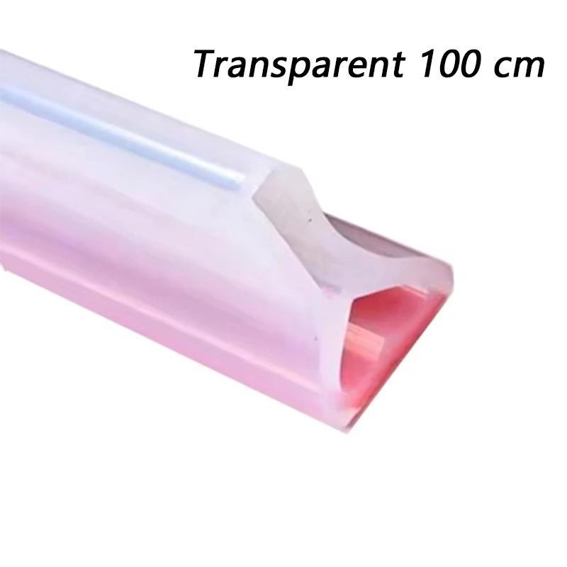Bathroom Water Stopper Retaining Water Barrier Strip Shower Dam Flood Barrier Dry and Wet Separation Blocker Silicone Sealing