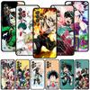 כיסוי Boku No Hero Academia לסמסונג גלקסי A51 A71 A41 A31 A11 A01 A72 A52 A42 A32 A22 A21s A02s A12 A02 נרתיק סיליקון