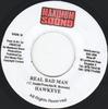 7inch Record HAWKEYE - Real Bad Man NONE Maximum Sound Jamaica Reggae, Ska & Dub Used