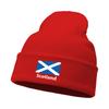 Schottland Flagge Druck Wintermützen Unisex Mütze Beanie Einfarbige Freizeit Gestrickte Kappe Beanie Ideale Wahl Für Männer Und Frauen