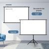 Portable Wall-Mountable Anti-Light Projector Screen for Indoor/Outdoor Use