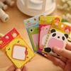 Cartoon Stickers Bookmark Animal Shape Sticky Notes Sticker Marker Memo Notepad Gift Color Random