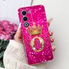 For OPPO A5 5G 2025 Case CPH2735 Cover Luxury Crown Initial Letters Soft Clear Silicone Back Cover For OPPOA5 5G 2025 Phone Case