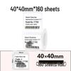 Jingchen B3S P50 T260 Food-Grade Waterproof Thermal Label Paper