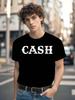 Vintage Country Music - Bold CASH Graphic Tee T-shirt