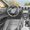 ABS Beifahrer Mittelkonsole Dekoration Lenkradabdeckung Aufkleber Passend Für Ford Mustang 2015-2023 Innenraumzubehör