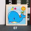 Kids Funny Cartoons Puzzle Toy Jigsaw Wooden Educational Study