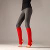 2 Pairs Ballet Leg Warmers with Heel Hole Knitted Winter Extra Soft Long Leg Warmers for Yoga Dance Anti-slip Leg Socks Yoga Sport Calf Covers