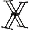 Roland KS-20X Keyboard Stand, Height Adjustable, Foldable, Up To 75kg, Weighted X-shaped S...