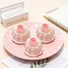 Simulated Cream Pudding Squeeze Toy Fake Dessert Stress Relief Toy Office Desk Stretchy Realistic Food Fidget Toy Party Favors