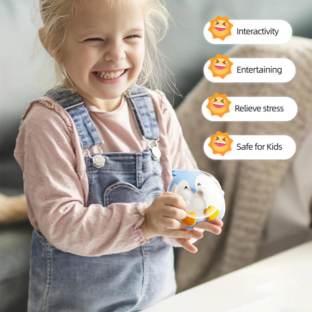 NIEUW Schattig Dier Bellen Spuwend Knijp Speeltje, Angst Stress Verlichting Speelgoed Voor Kinderen en Volwassenen, Verjaardag Kerstcadeau
