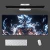 Japanese Anime Leather Anime Dragon Ball Waterproof Anti-Slip Mouse Pad Son Goku Desk Pad Customized Locking Edge Laptop Keyboard Pad Writing Pad