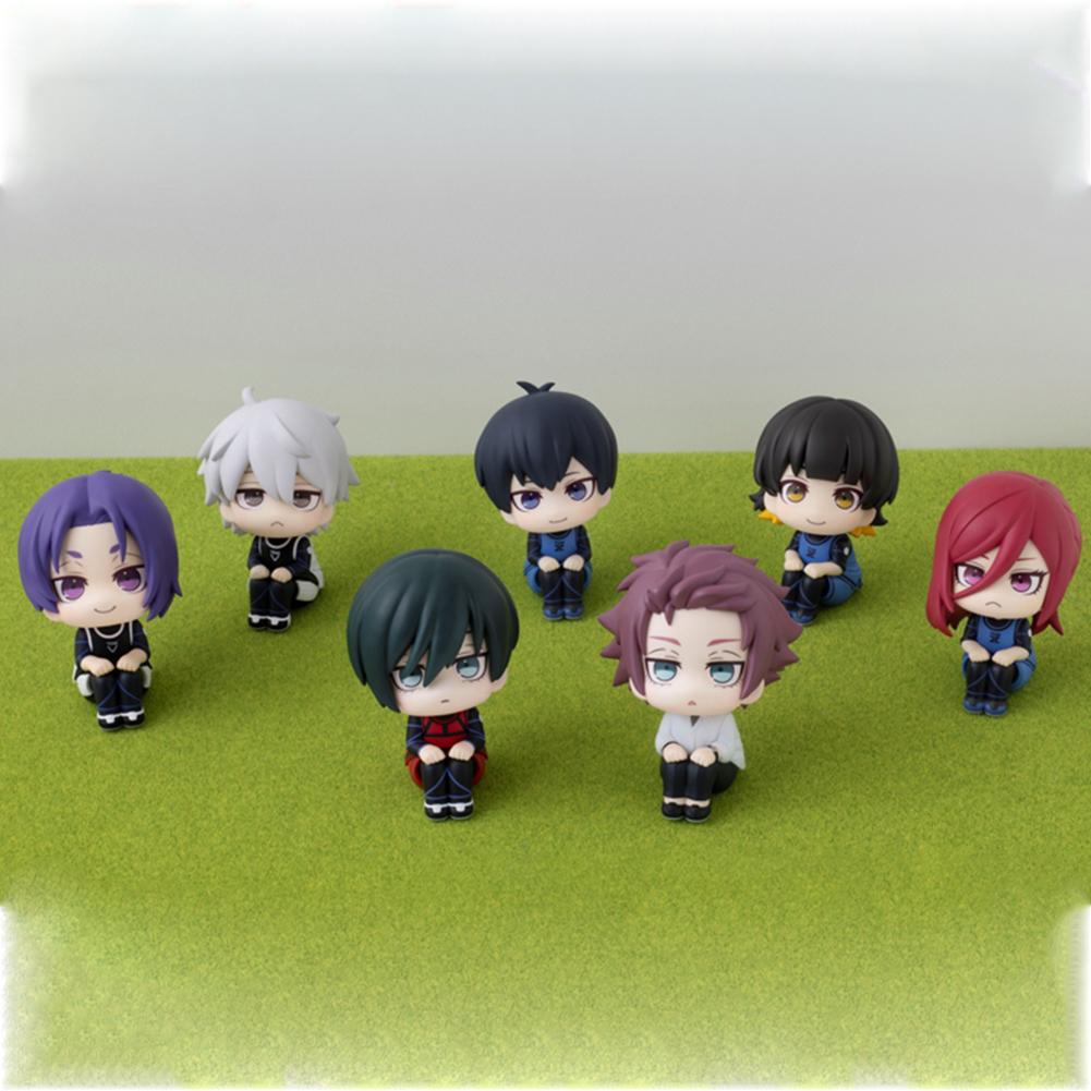 Anime Figur Itoshi Sae Reo Mikage Rin Itoshi Nagi Seishiro PVC Actionfigur Modell Desktop-Dekoration Geschenk Kinderspielzeug