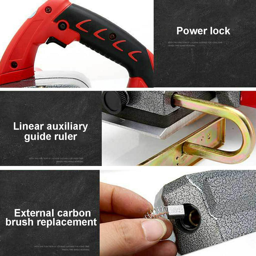 1800W/1600W/1200W Electric Planer Carpentry Tools 220V Woodworking Multi-function Household Hand Plane Wood Cutting Planing Machine