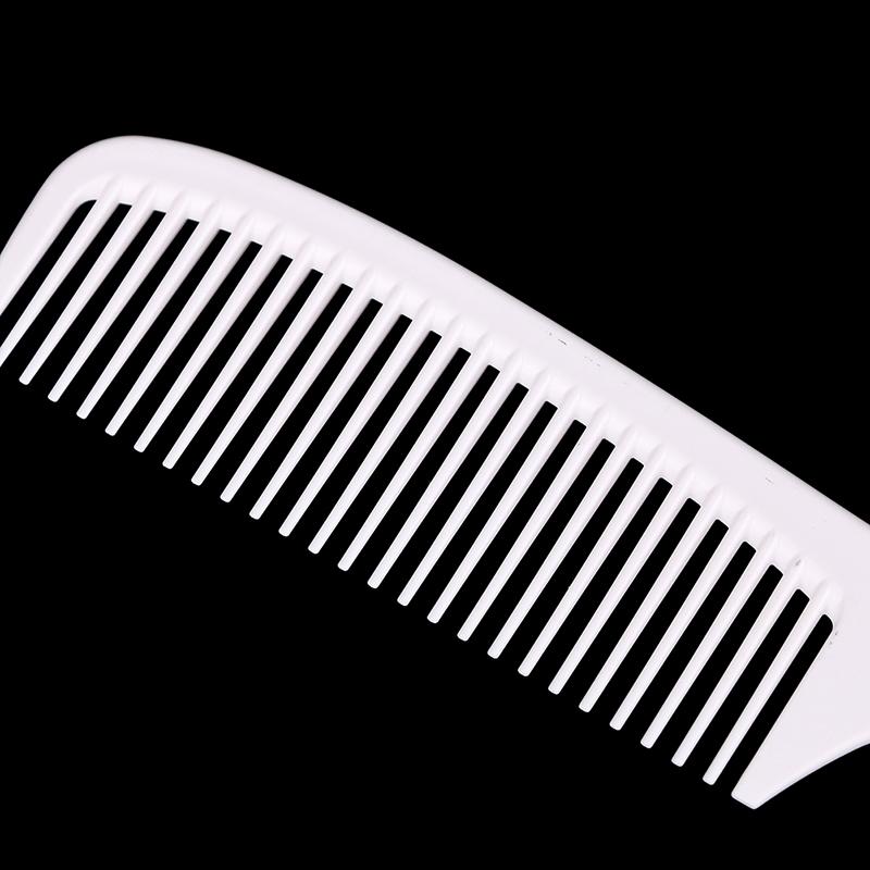 1PC Professional Hair Comb White Carbon Fiber Hairdressig Cutting Comb Anti Static Haircut Coloring Tools Barber Styling Tool