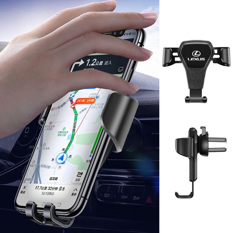 Gravity Car Phone Holder Vent Mount Stand For Lexus F-SPORT ES RX NX LS UX LM LX GX LC RZ IS CT GS RC HS SC TX LBX IS300 RX350 PA3